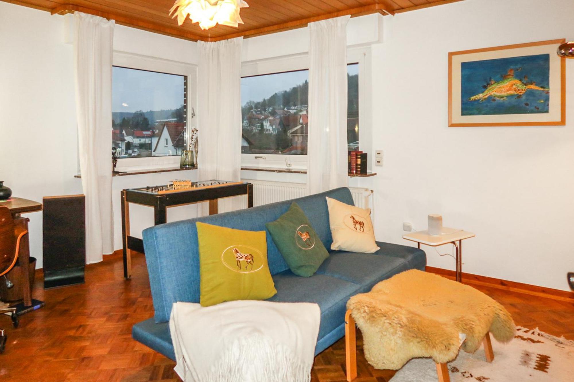 Homestay - Panoramablick Ueber Buedingen Zewnętrze zdjęcie