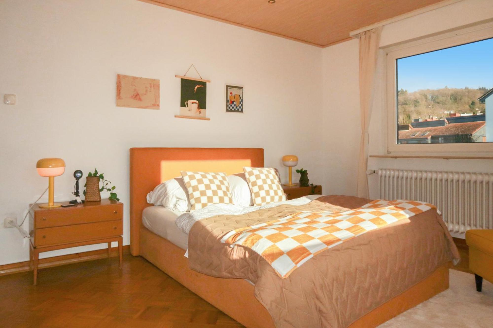 Homestay - Panoramablick Ueber Buedingen Zewnętrze zdjęcie